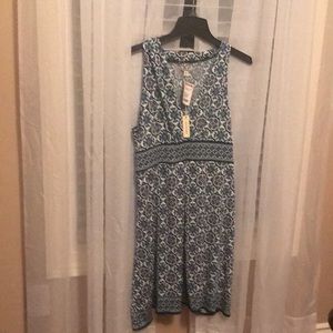 Multi color sleeveless dress